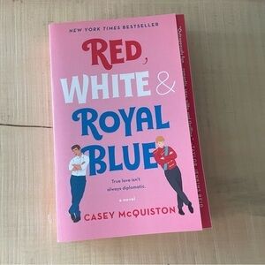 $10 SALE Adult Romance Book Red White McQuiston Gay Bestseller BookTok